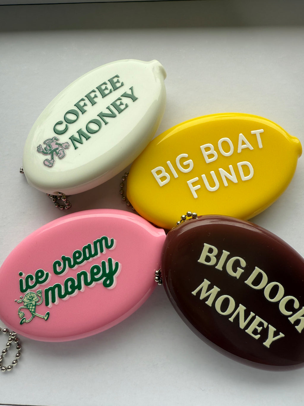 Retro Rubber Coin Pouch