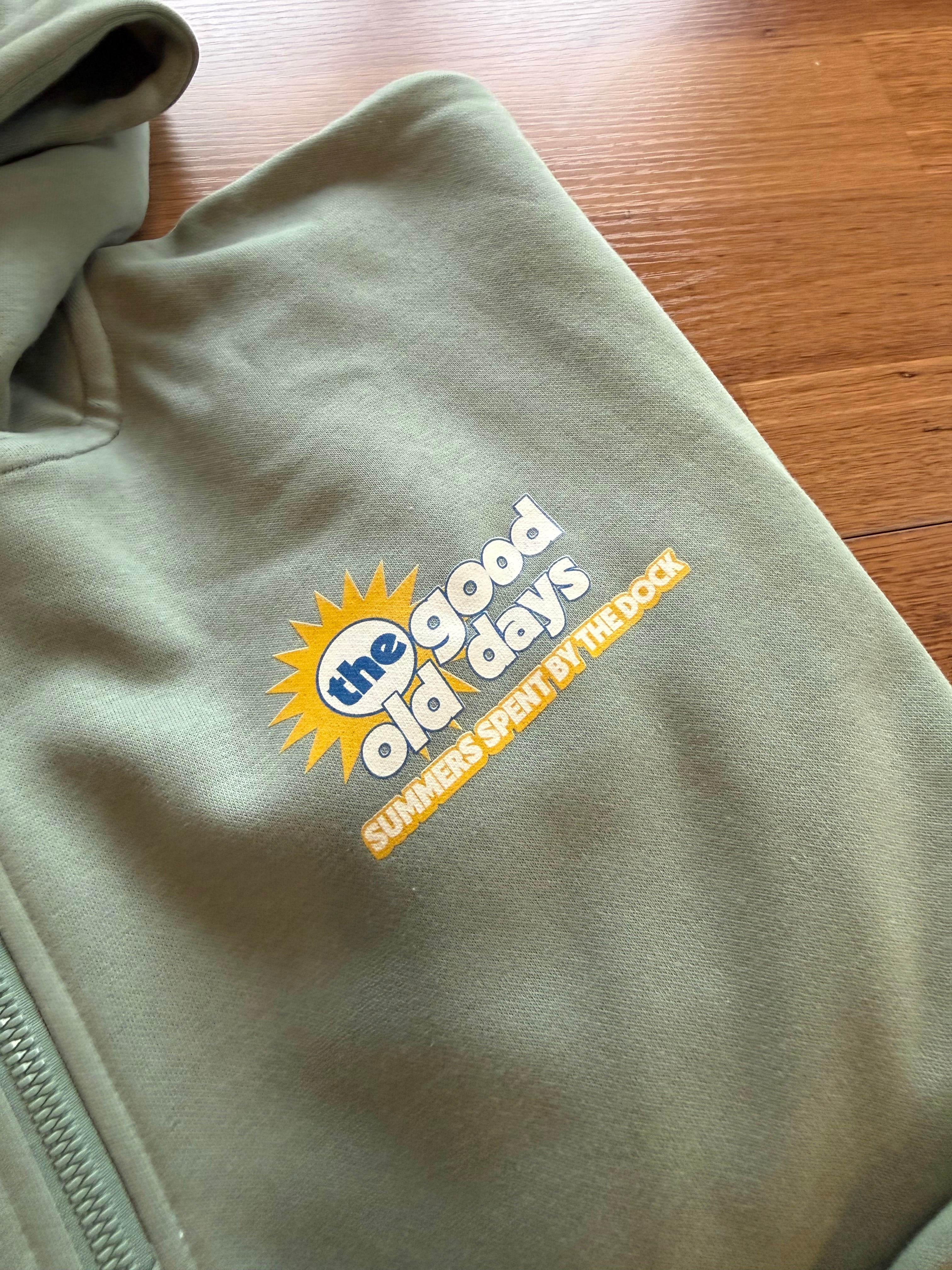Good Ol' Days Retro Sticker Hoodie