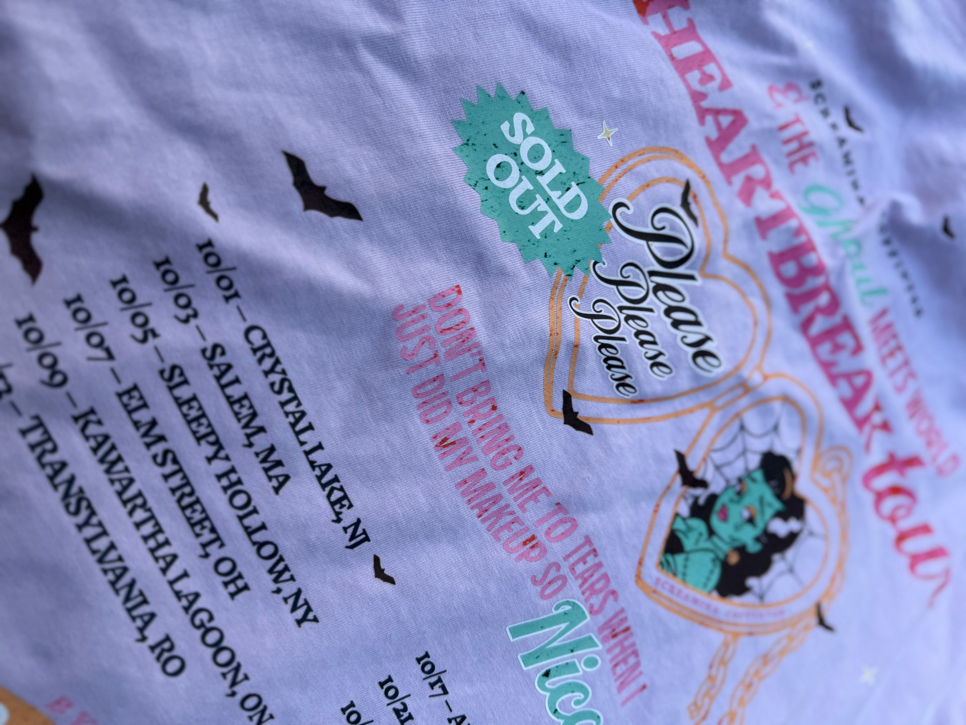Screamina Coffinter Concert Tee