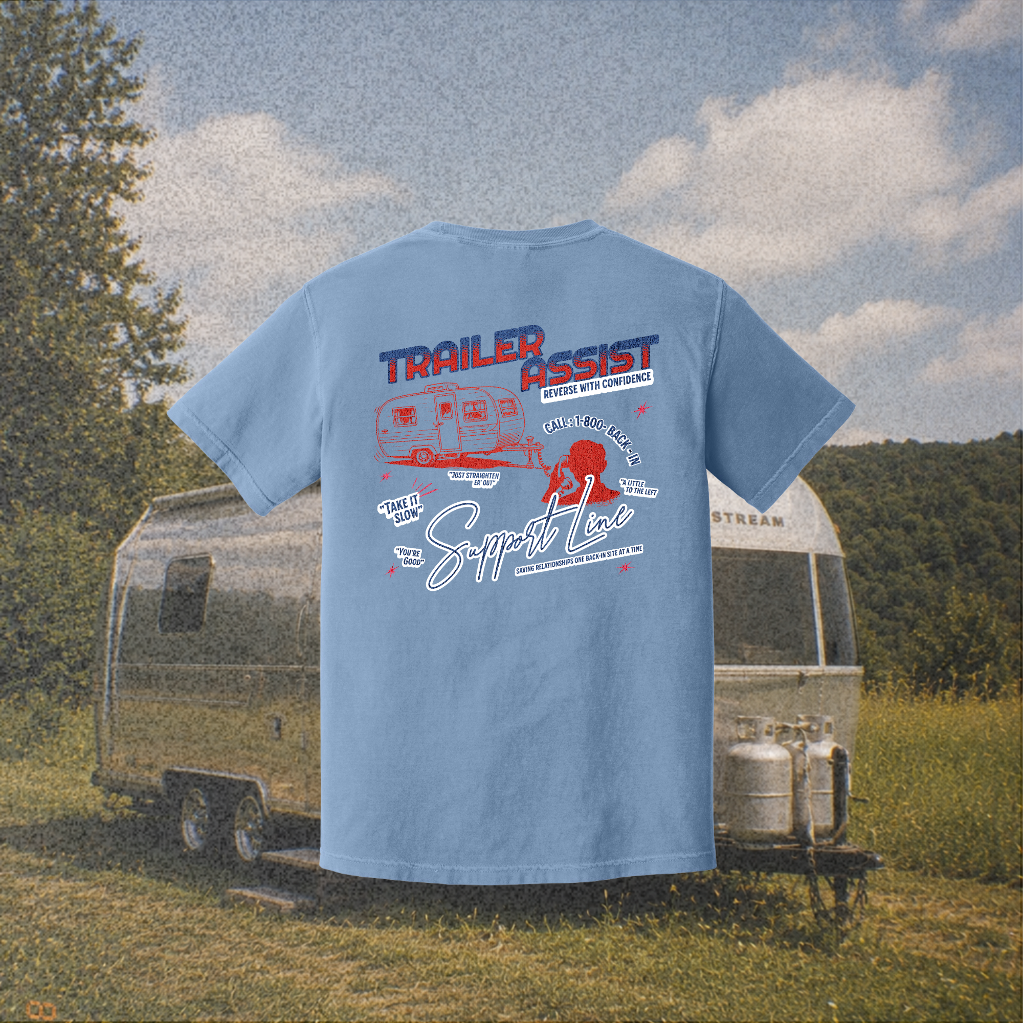Trailer Support Line Tee