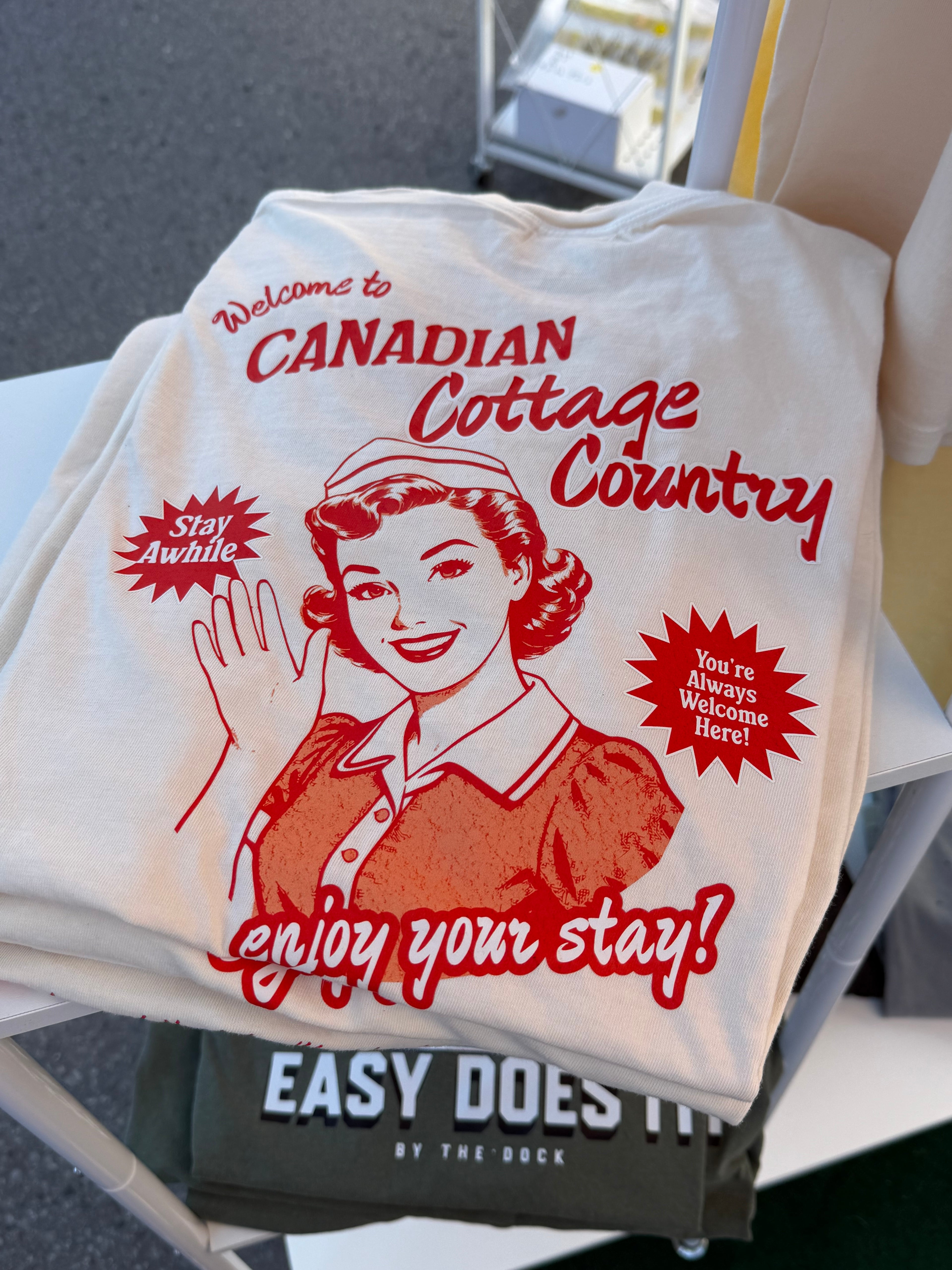 Welcome to Canadian Cottage Country Tee