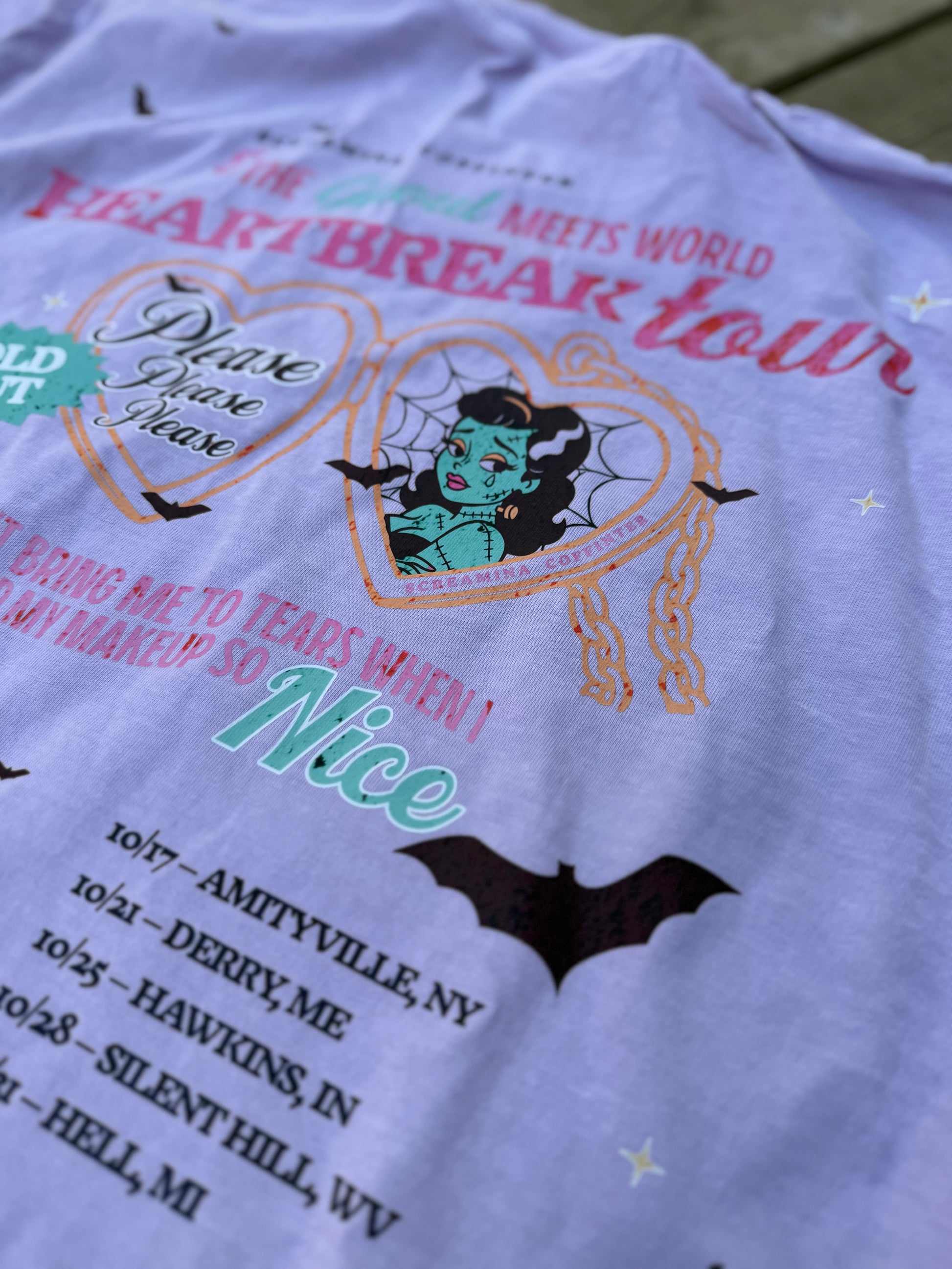 Screamina Coffinter Concert Tee