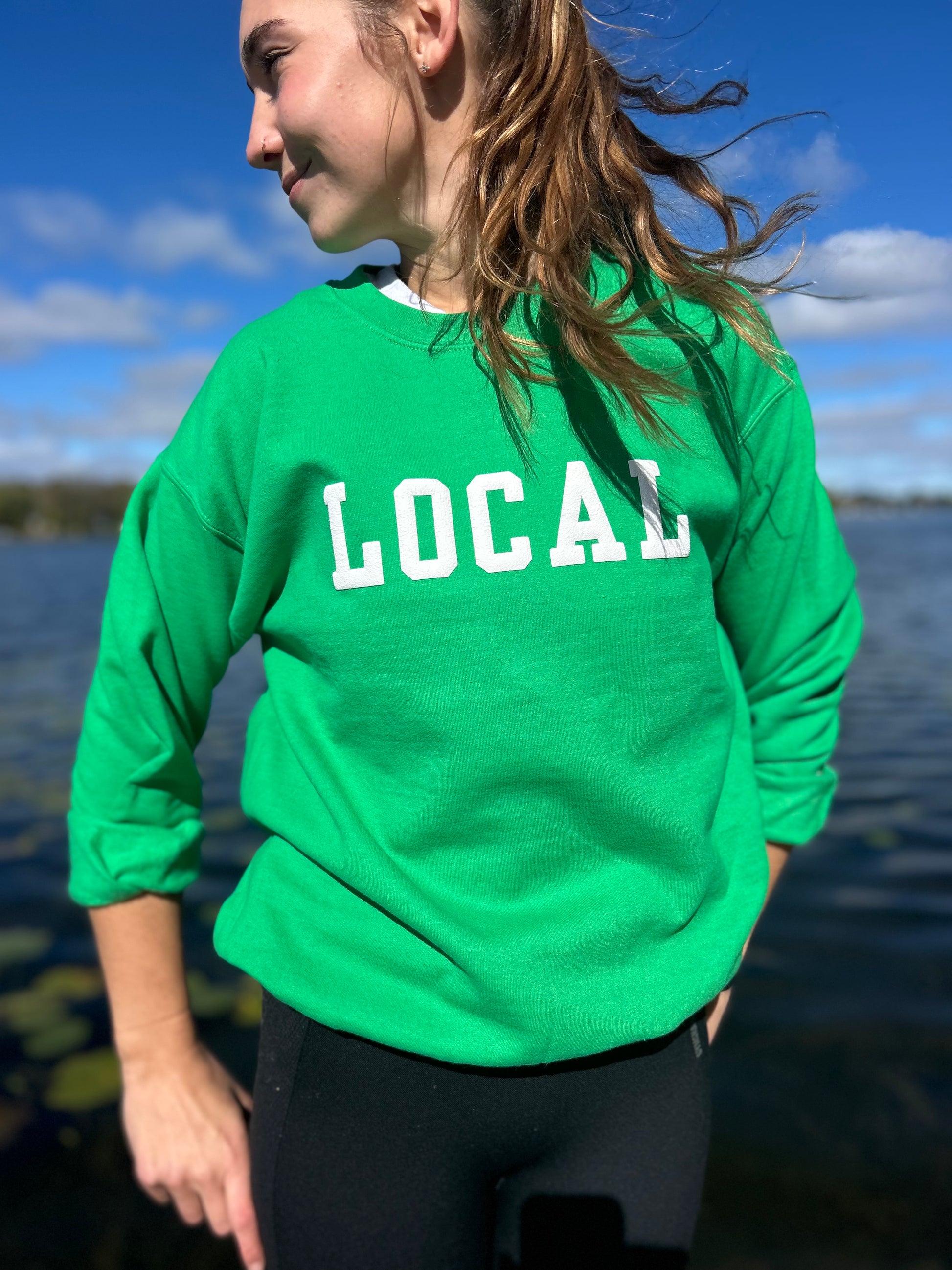 LOCAL Puff Crewneck Sweatshirt