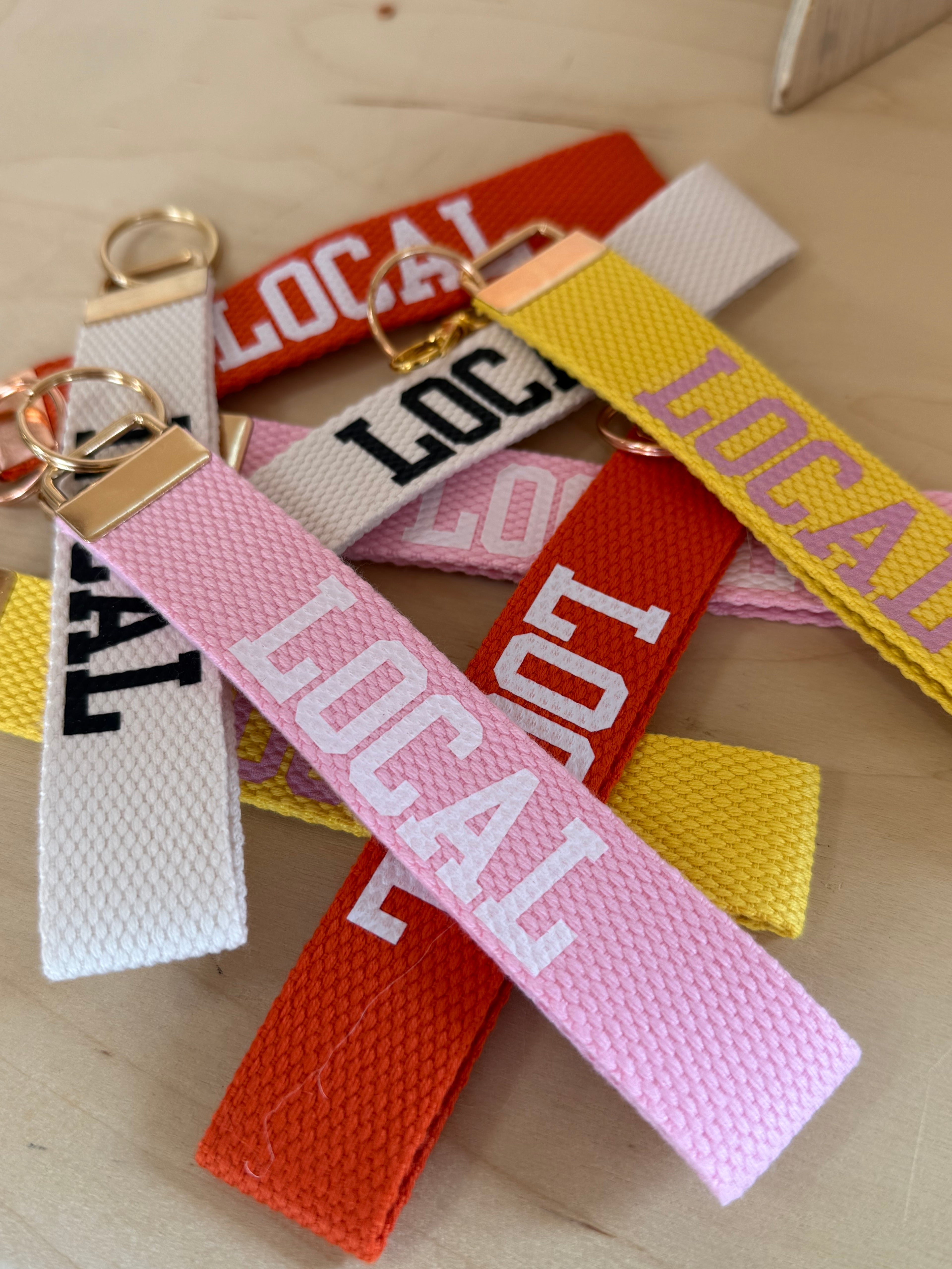 LOCAL Strap Keychains