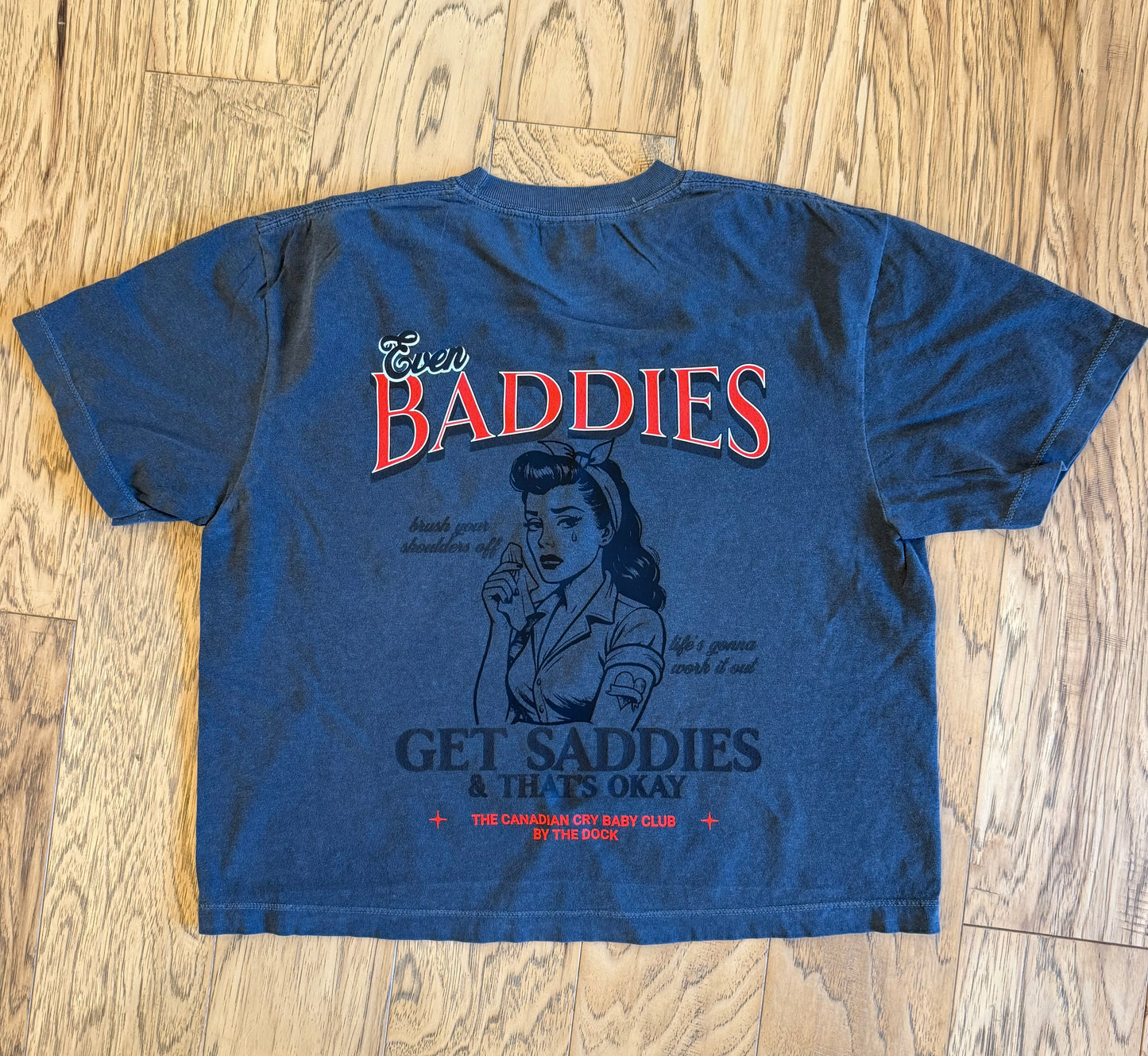 Limited Edition: Canadian Cry Baby Club Cropped Tee
