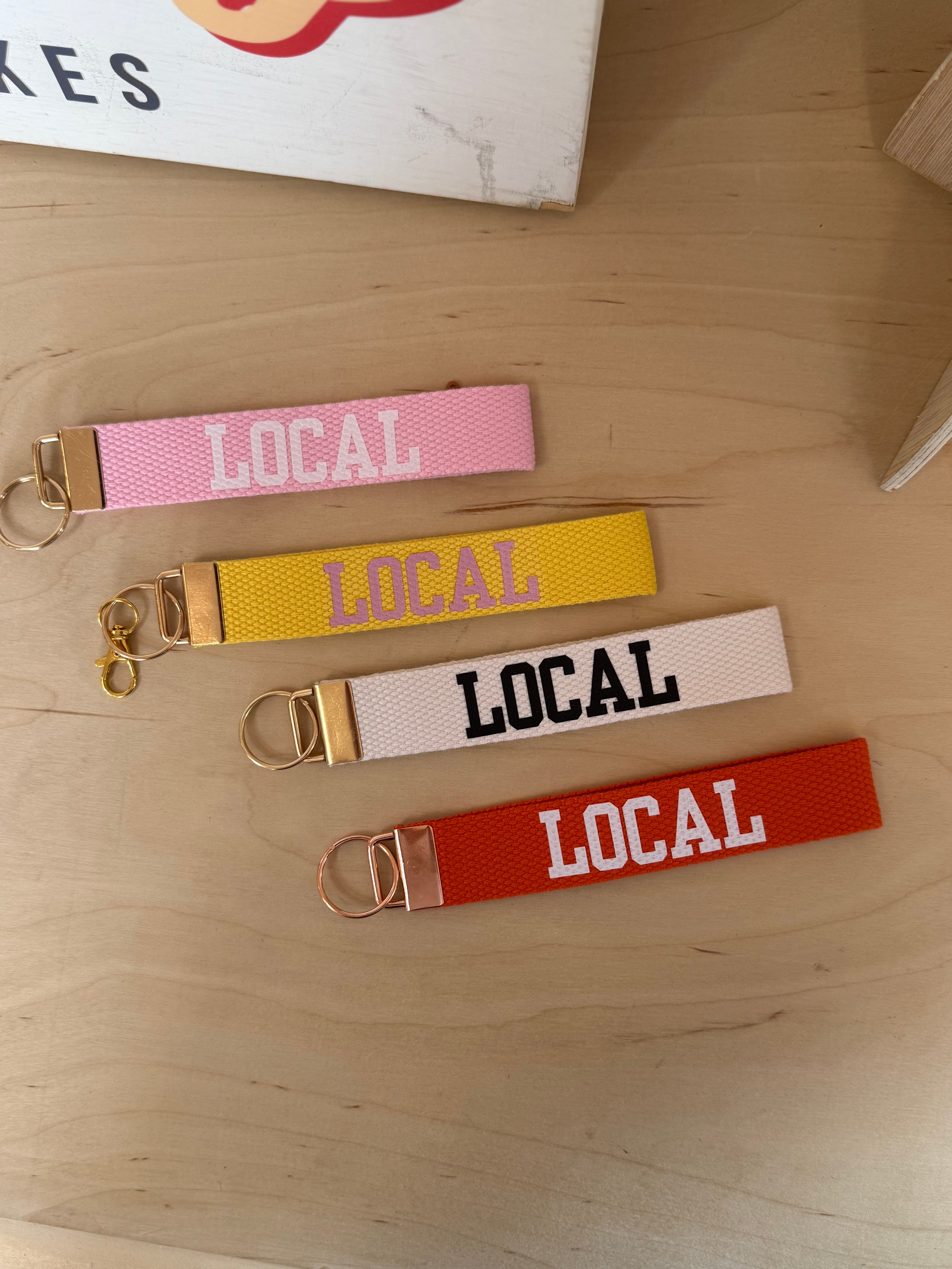 LOCAL Strap Keychains