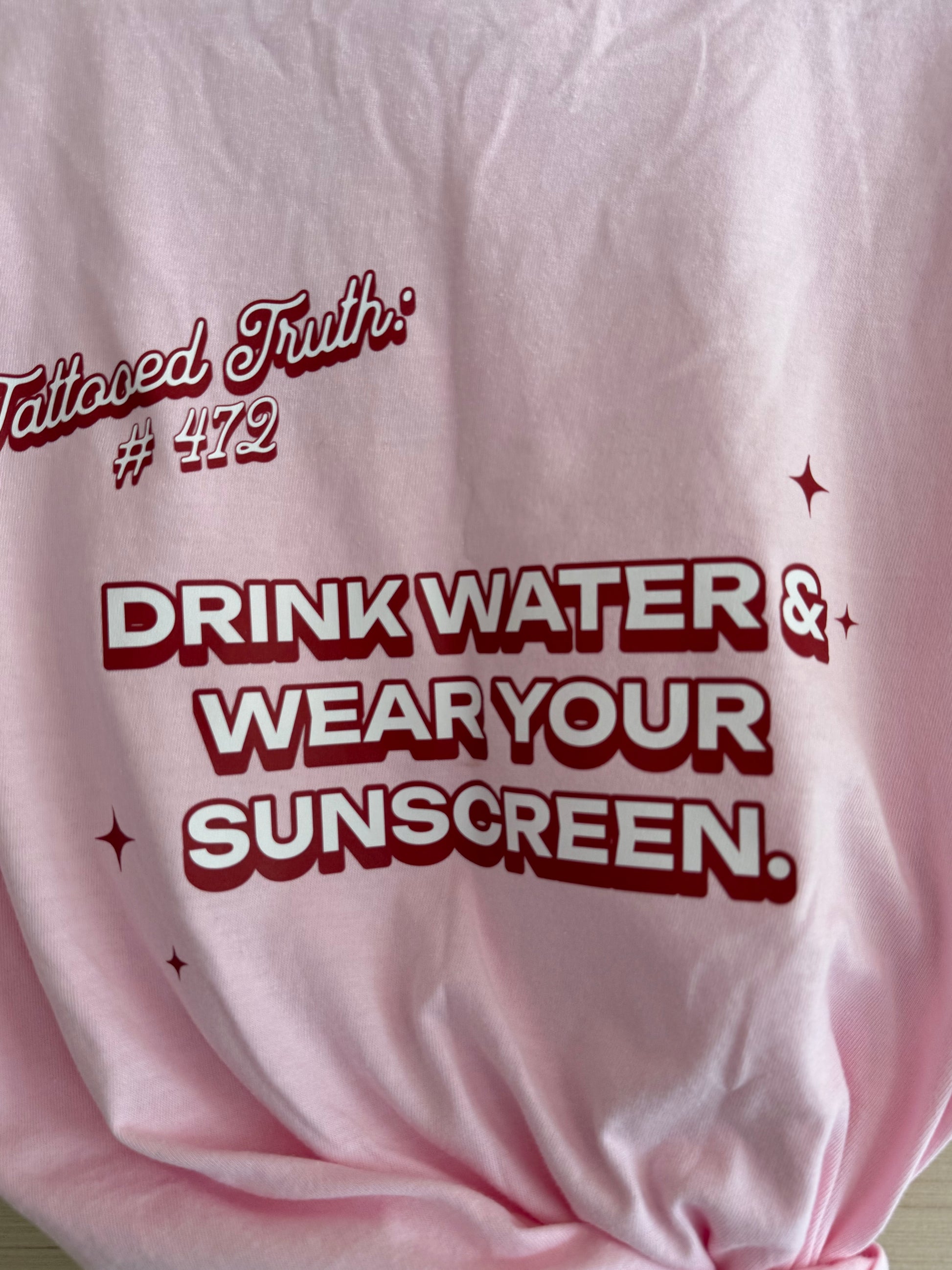 Drink Water Tee