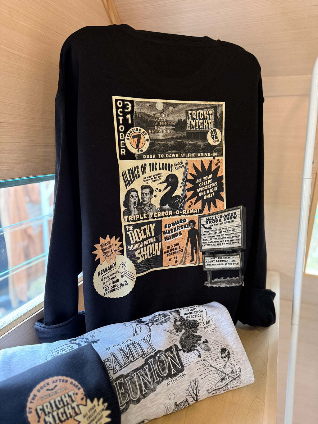 Fright Nights By the Dock Crewneck