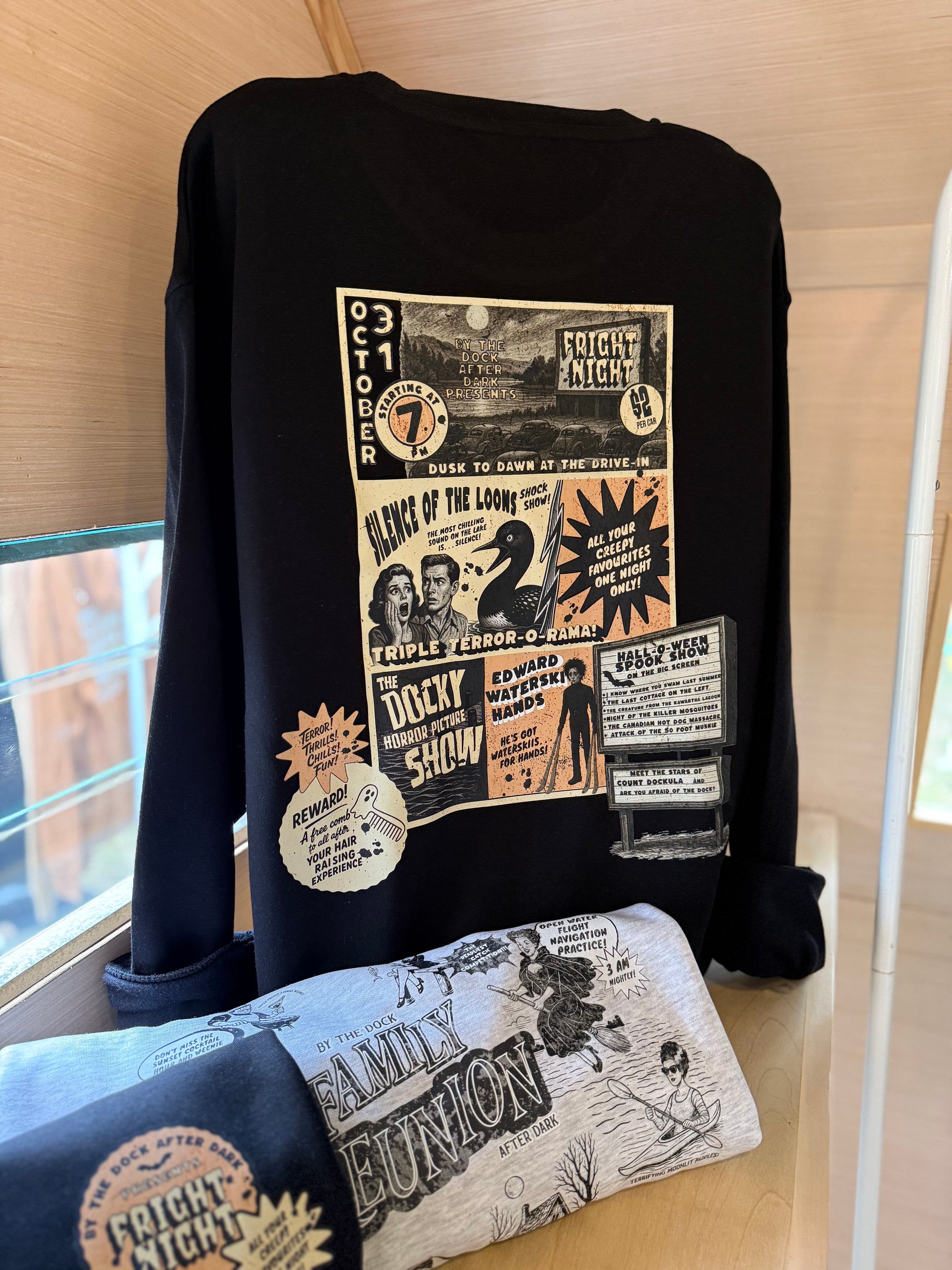 Fright Nights By the Dock Crewneck