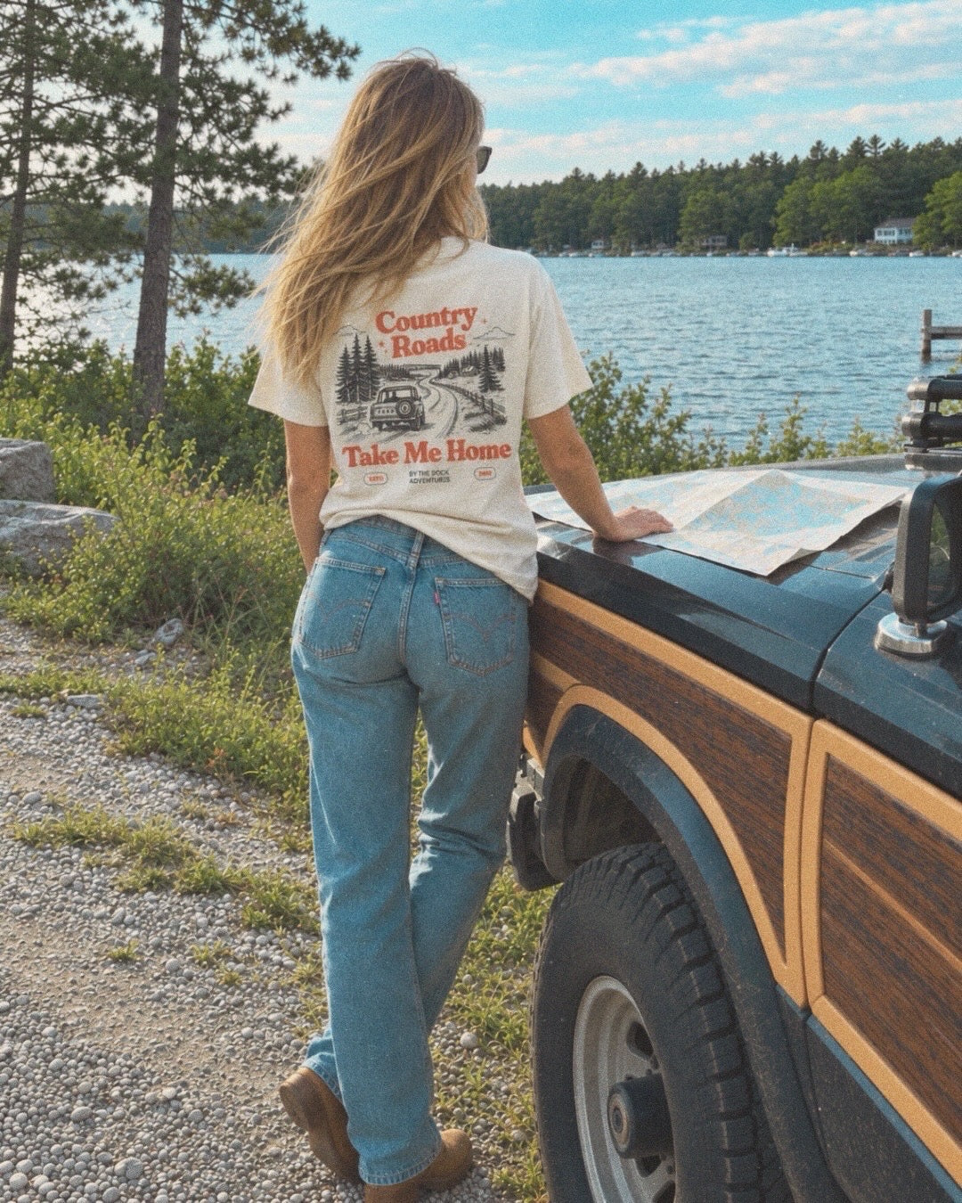 Country Roads Take Me Home Tee