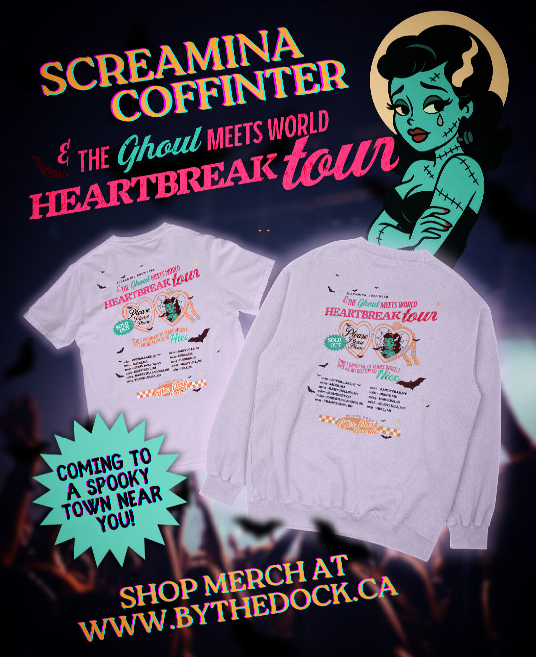 Screamina Coffinter Concert Tee