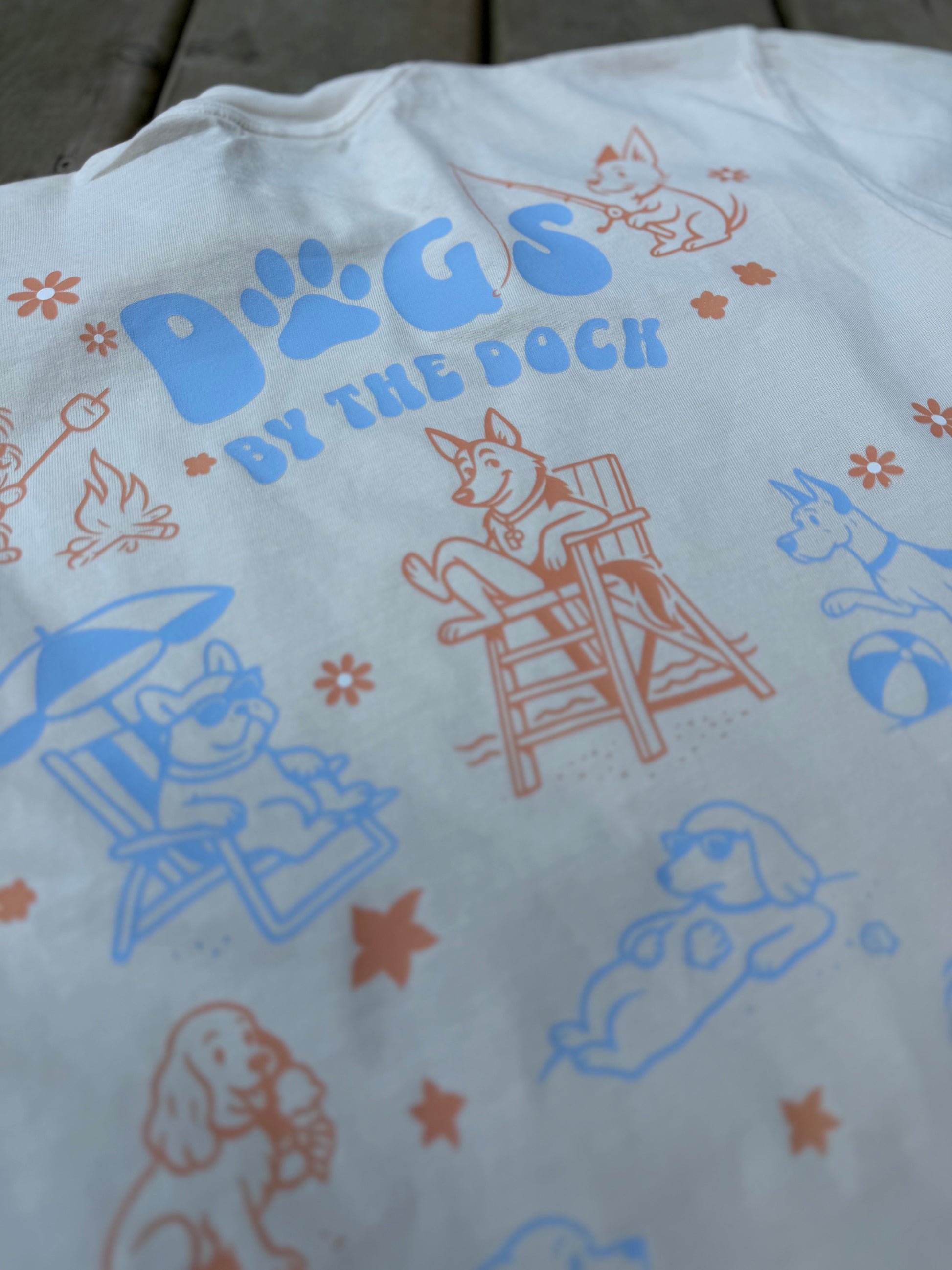 Dogs By The Dock Tee