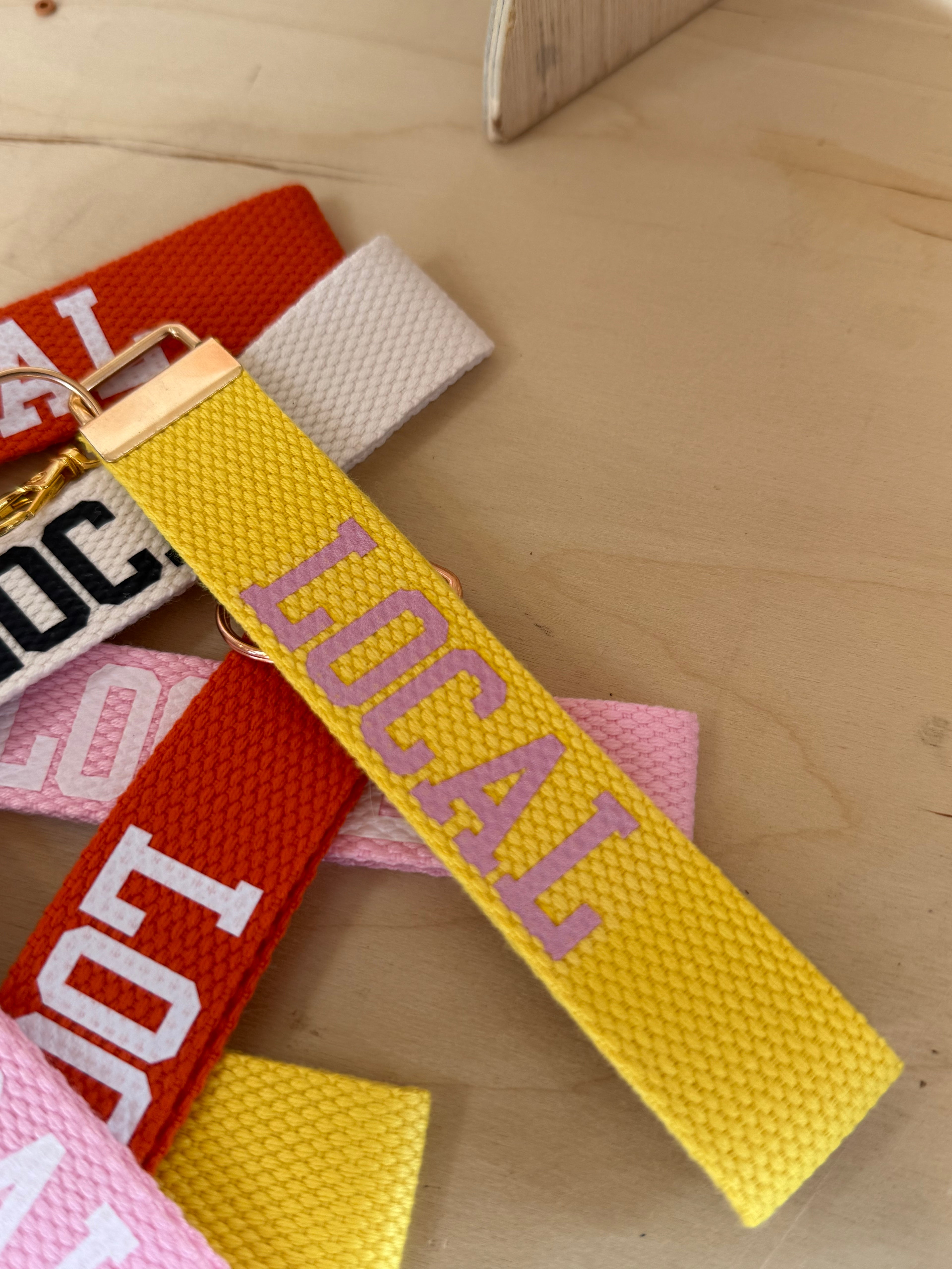 LOCAL Strap Keychains