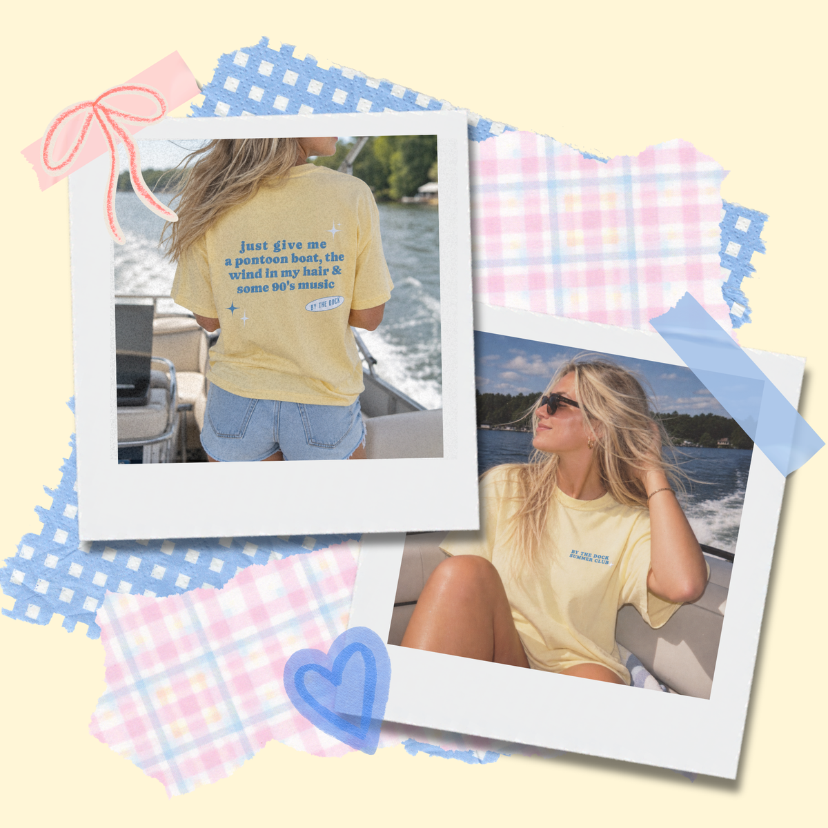 By the Dock Summer Club Tee