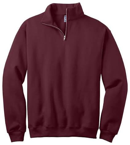 Maroon Quarter Zip