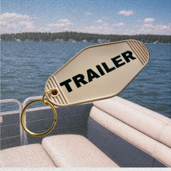 Trailer Motel Keychain