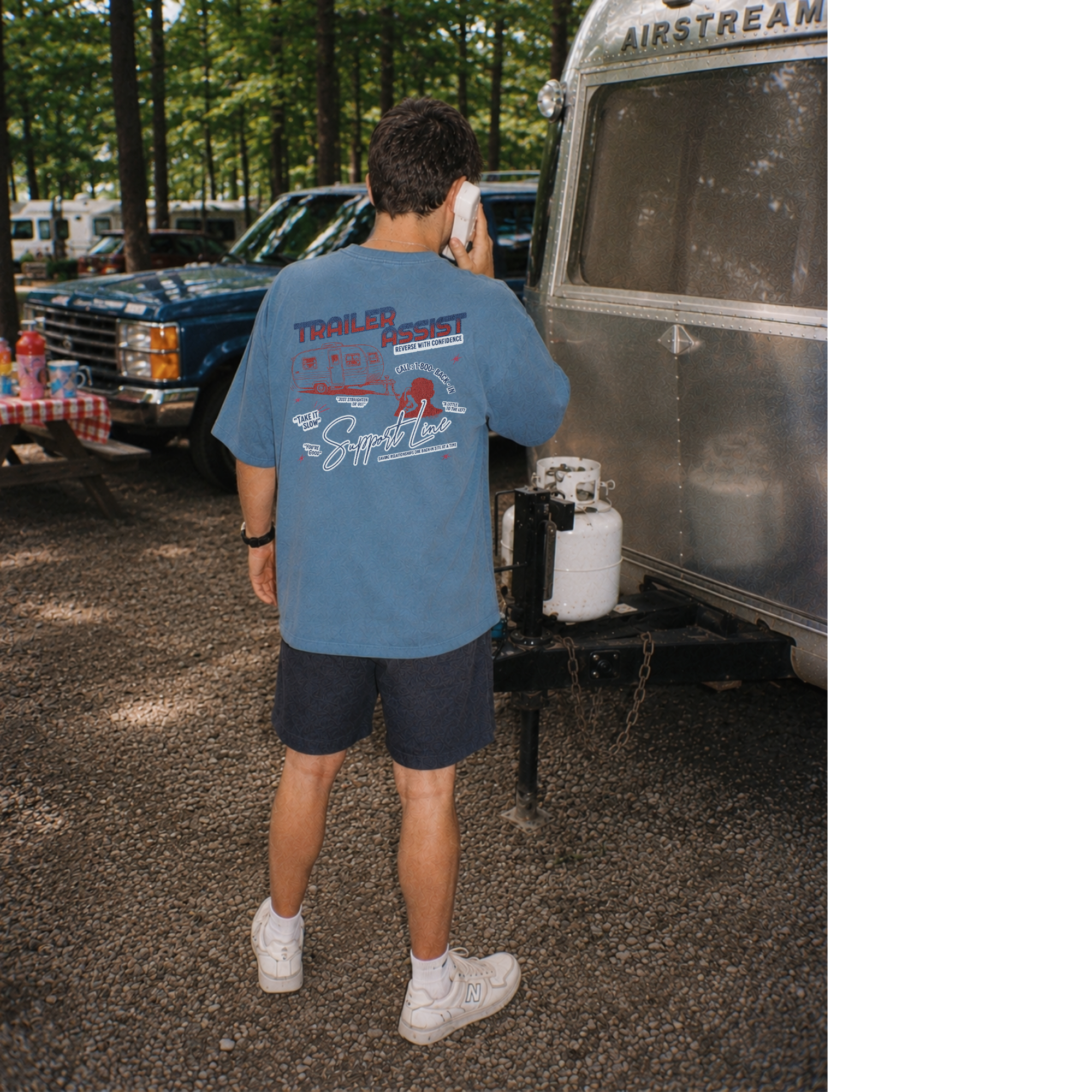 Trailer Support Line Tee
