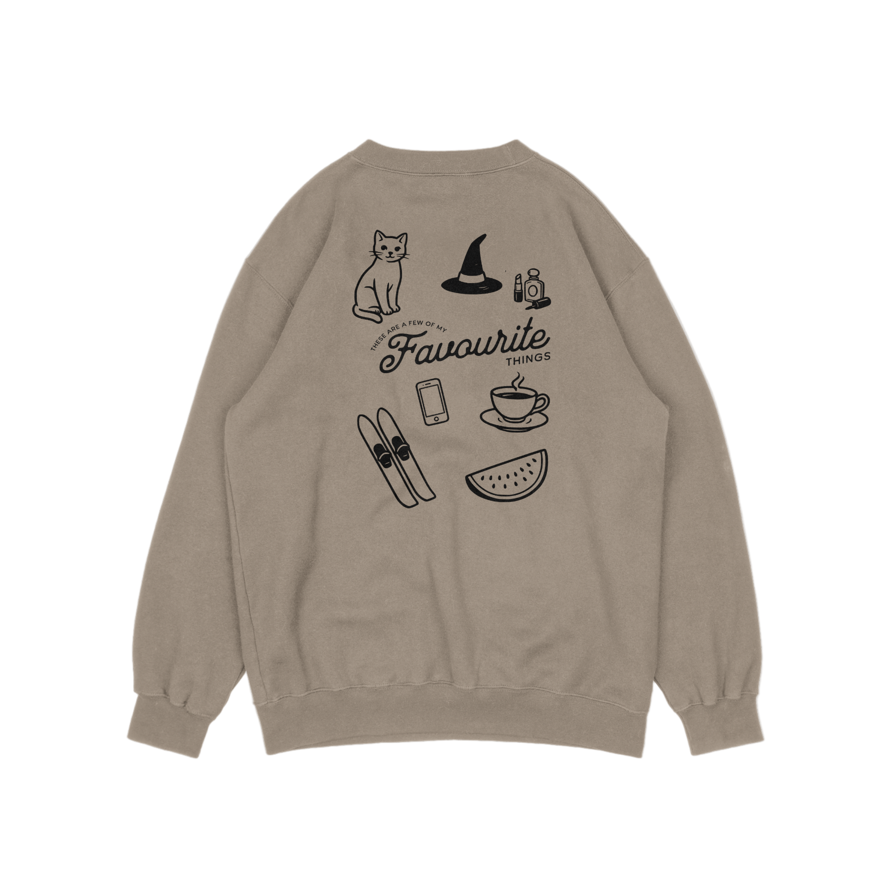 My Favourite Things CUSTOM Tee/Crewneck