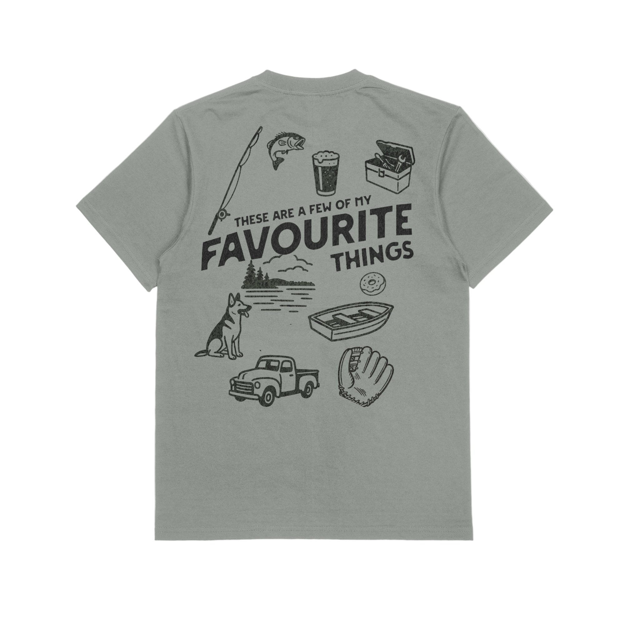 My Favourite Things CUSTOM Tee/Crewneck